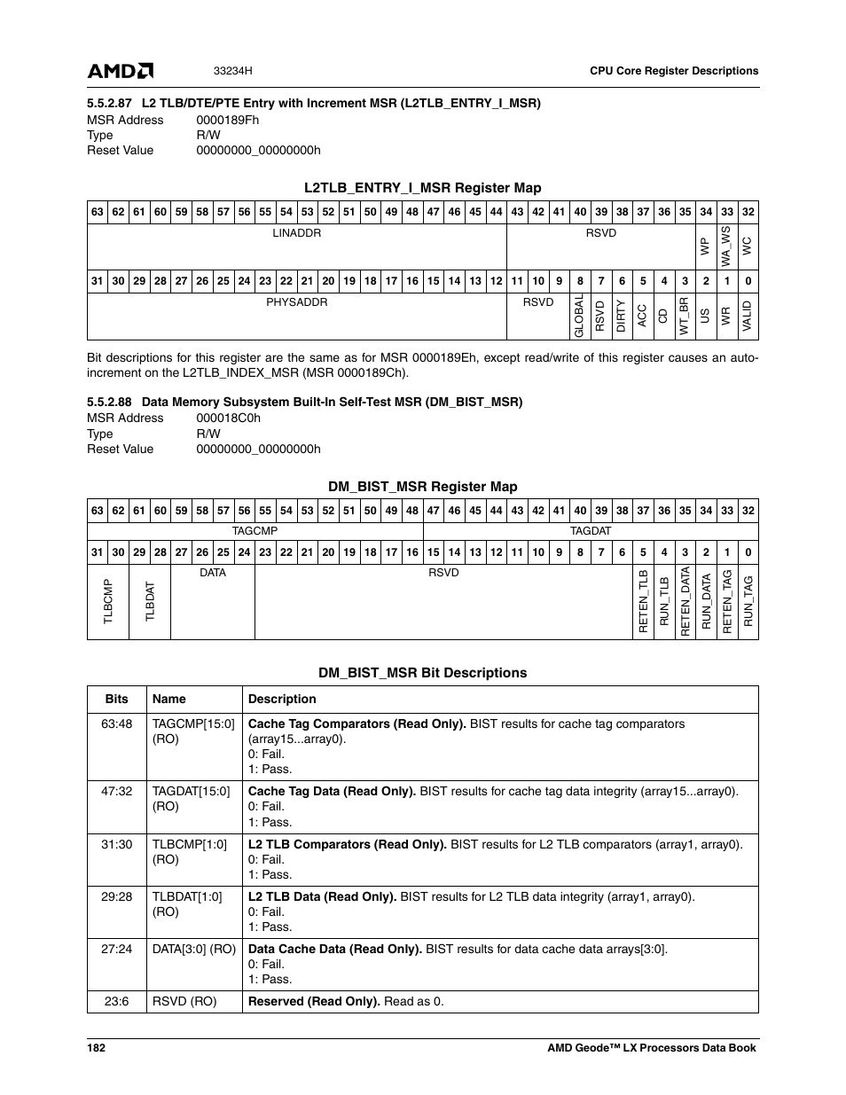 0000189fh, 00000000_00000000h, 000018c0h | AMD Geode LX 800@0.9W User Manual | Page 182 / 680