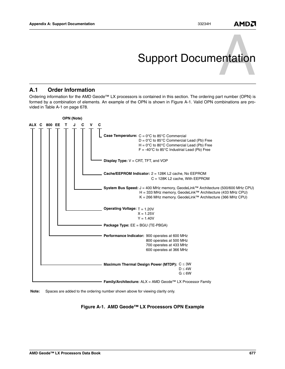 AMD Geode LX 800@0.9W User Manual | Page 677 / 680