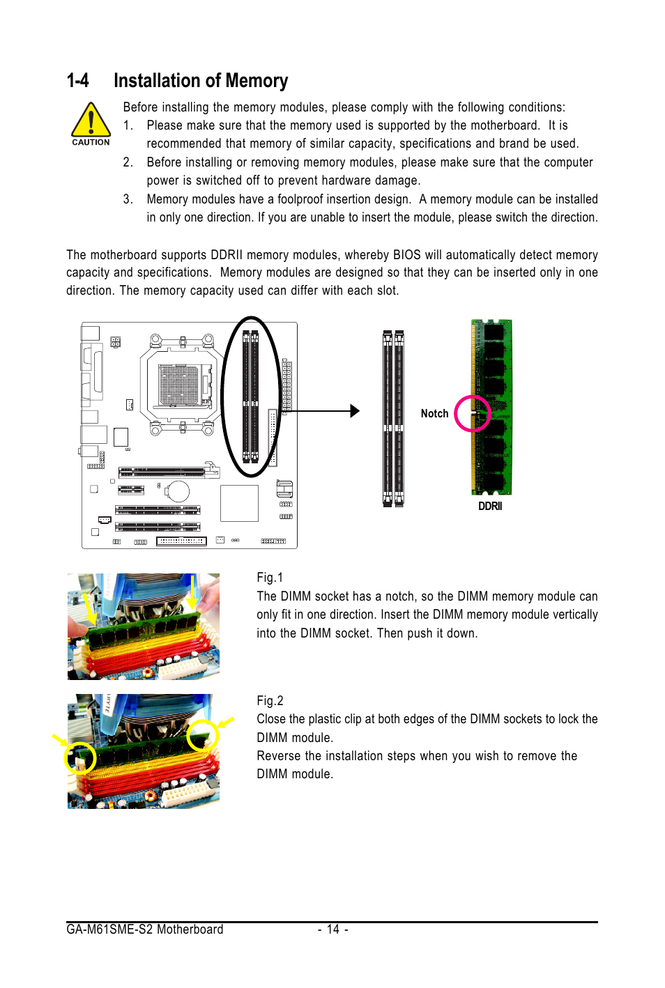 AMD GA-M61SME-S2 User Manual | Page 14 / 80