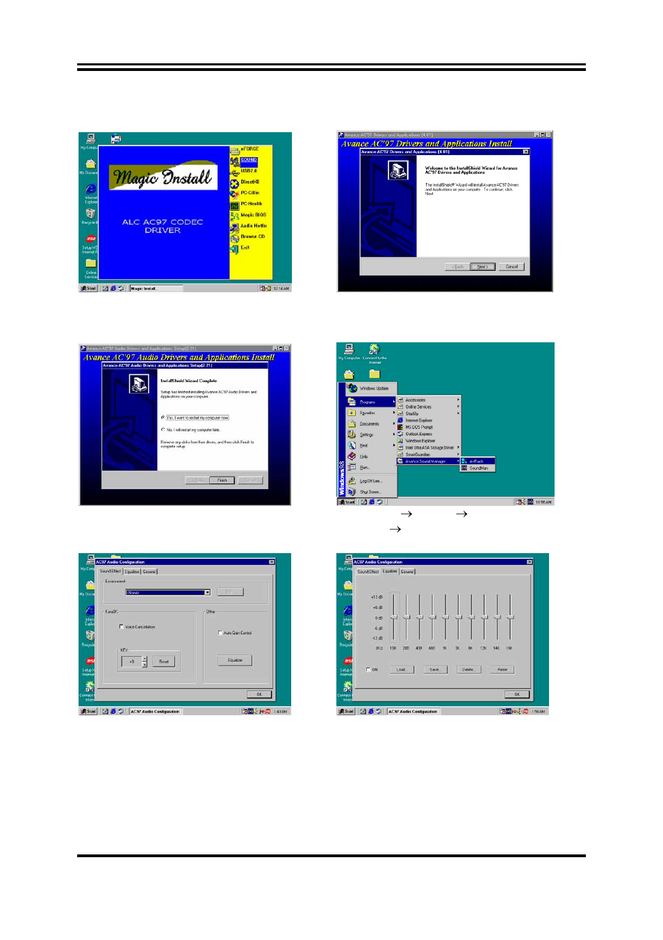 2 sound install ac97 audio codec driver | AMD N2PAP-LITE User Manual | Page 39 / 45