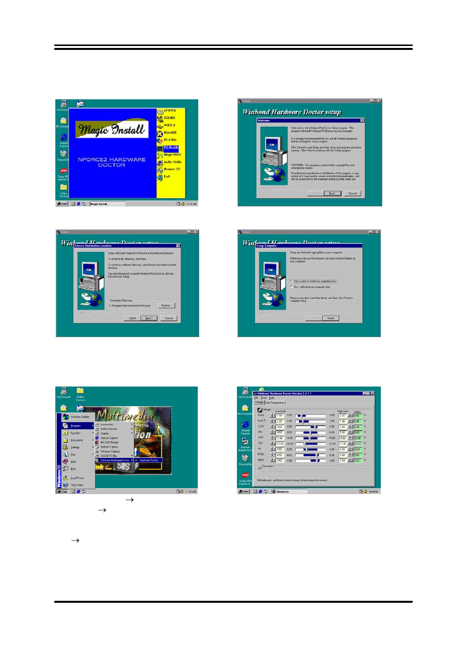 5-1 how to utilize pc-health | AMD N2PAP-LITE User Manual | Page 42 / 45