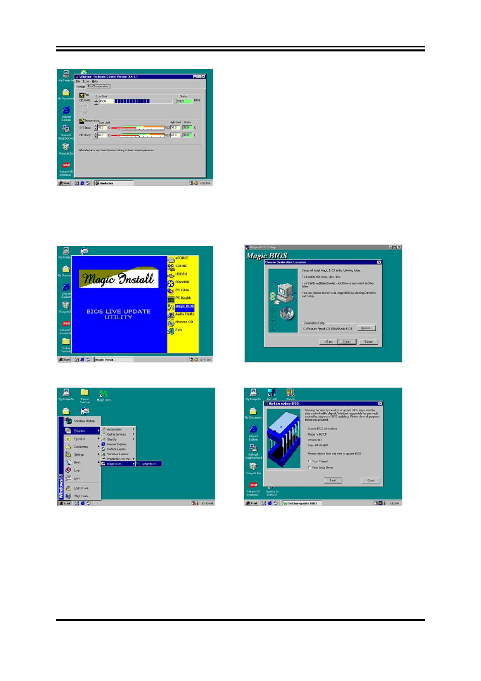 6 magic bios install bios live update utility | AMD N2PAP-LITE User Manual | Page 43 / 45