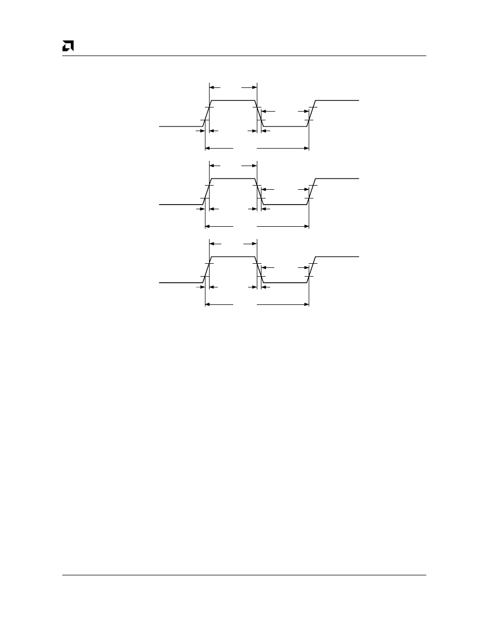 Clock waveforms | AMD Am79C930 User Manual | Page 152 / 161