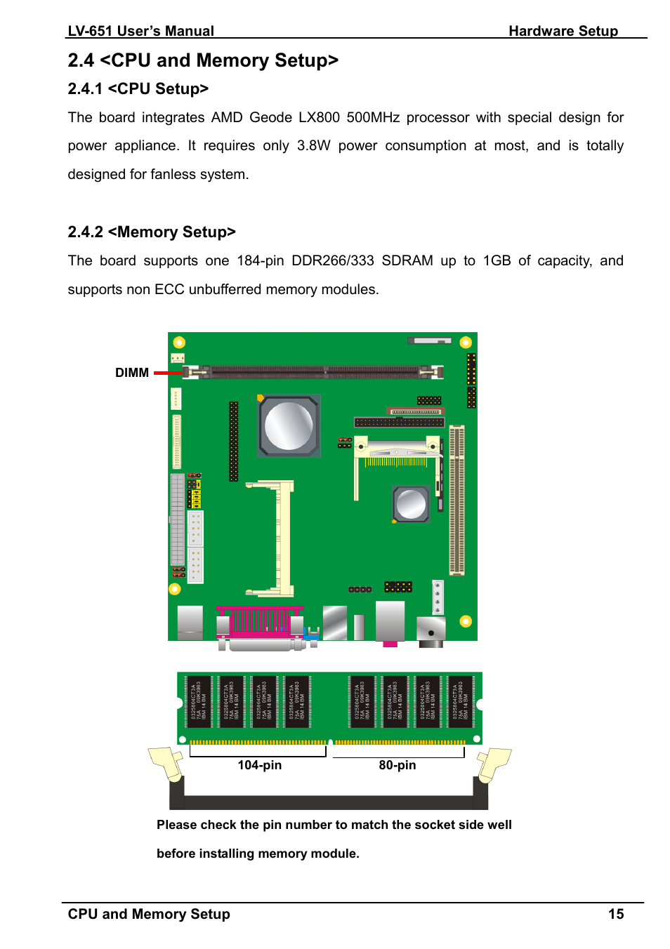 AMD LV-651 User Manual | Page 15 / 50