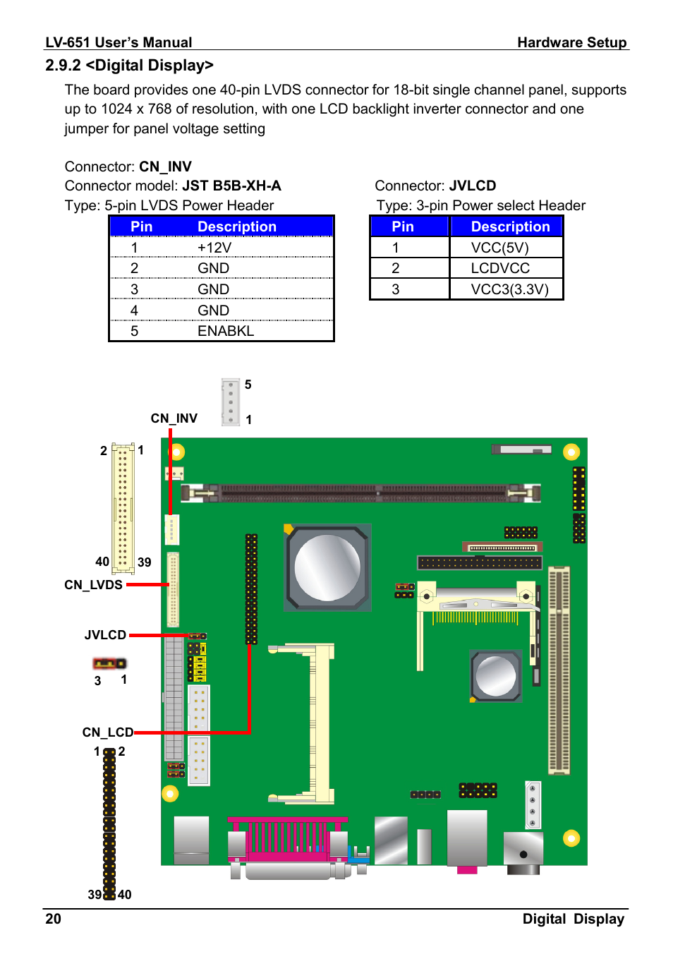 AMD LV-651 User Manual | Page 20 / 50