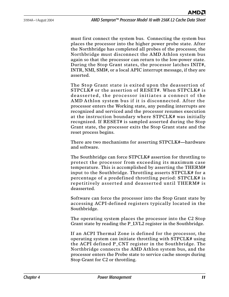 AMD SEMPRON 10 User Manual | Page 23 / 102