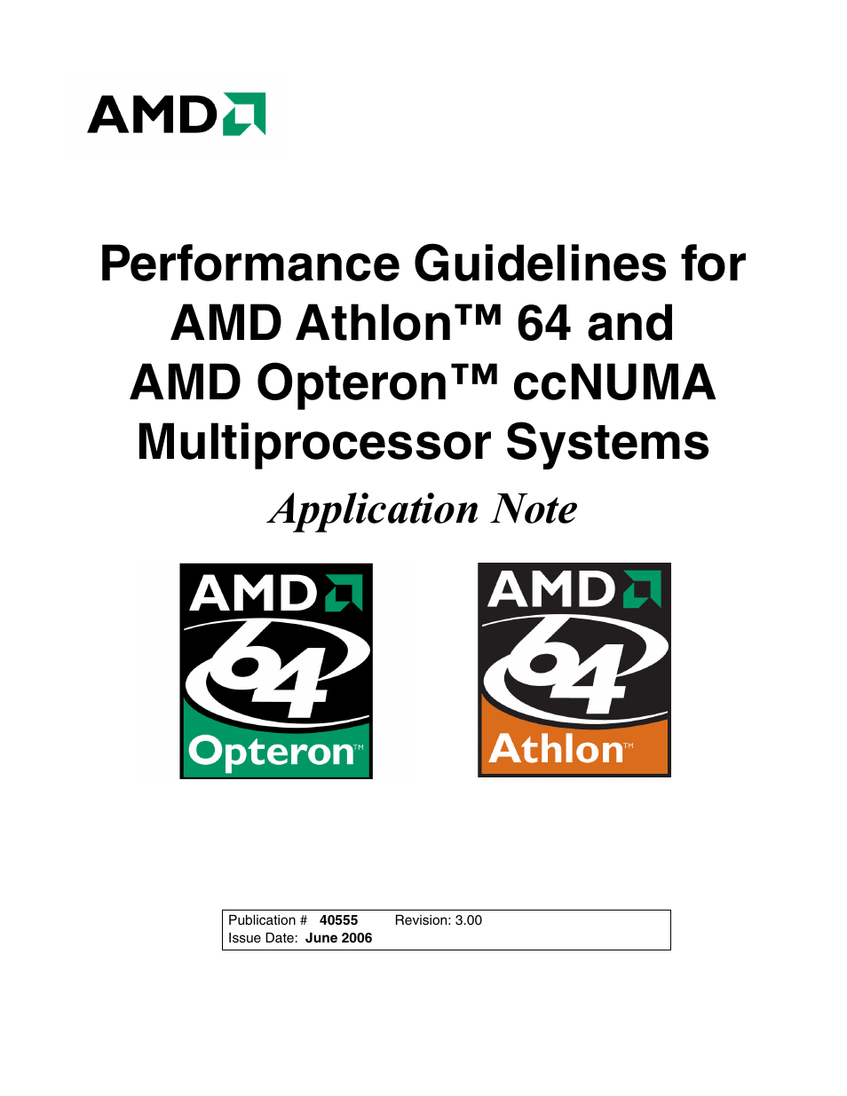 AMD ATHLON 64 User Manual | 48 pages