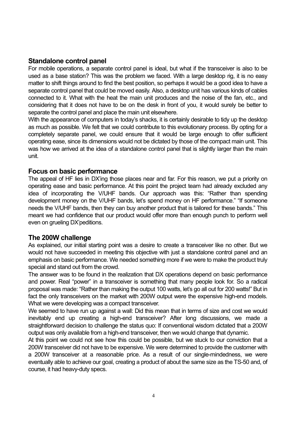 Kenwood TS-480HX User Manual | Page 4 / 59