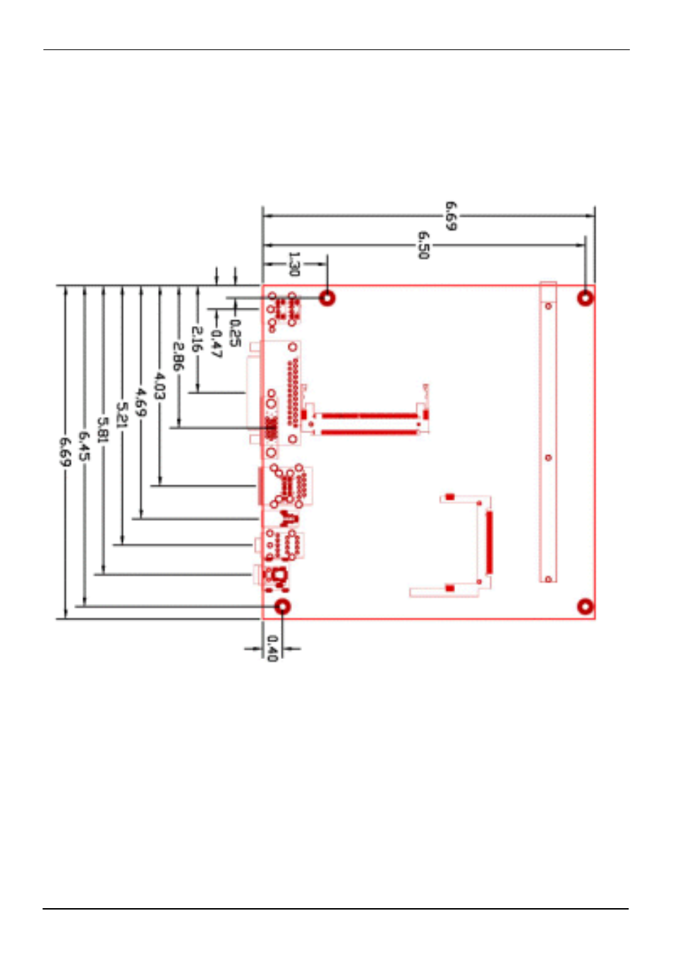 3 <mechanical drawing | AMD MINI-ITX LV-651 User Manual | Page 10 / 50