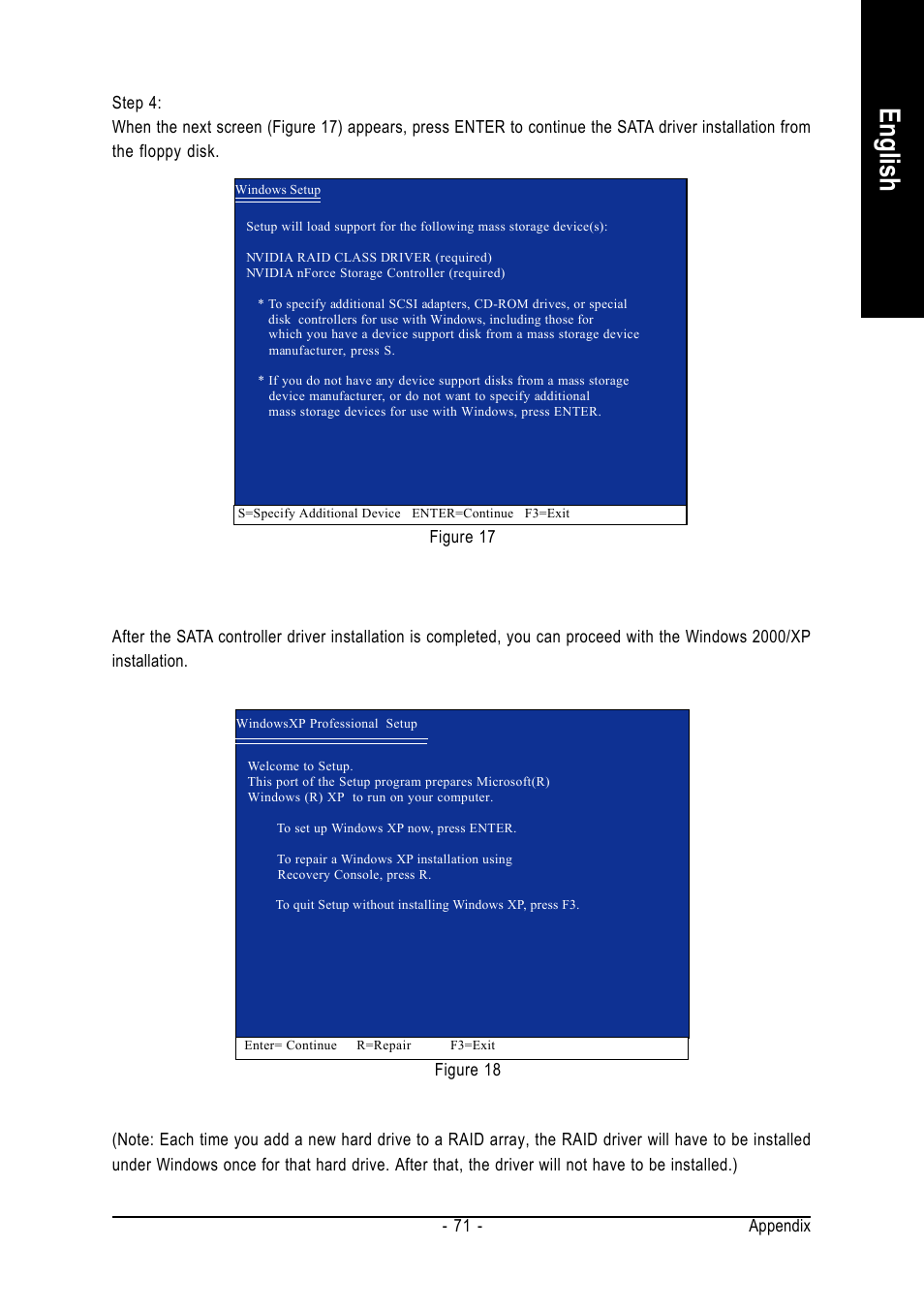 English | AMD GA-M61P-S3 User Manual | Page 71 / 80