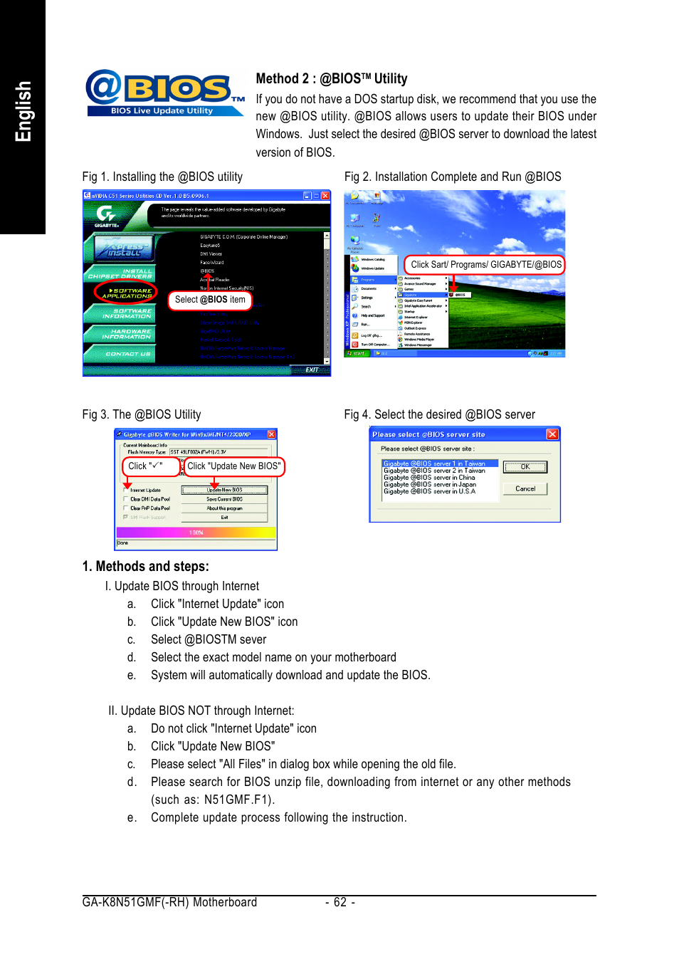 English | AMD GA-K8N51GMF User Manual | Page 62 / 88