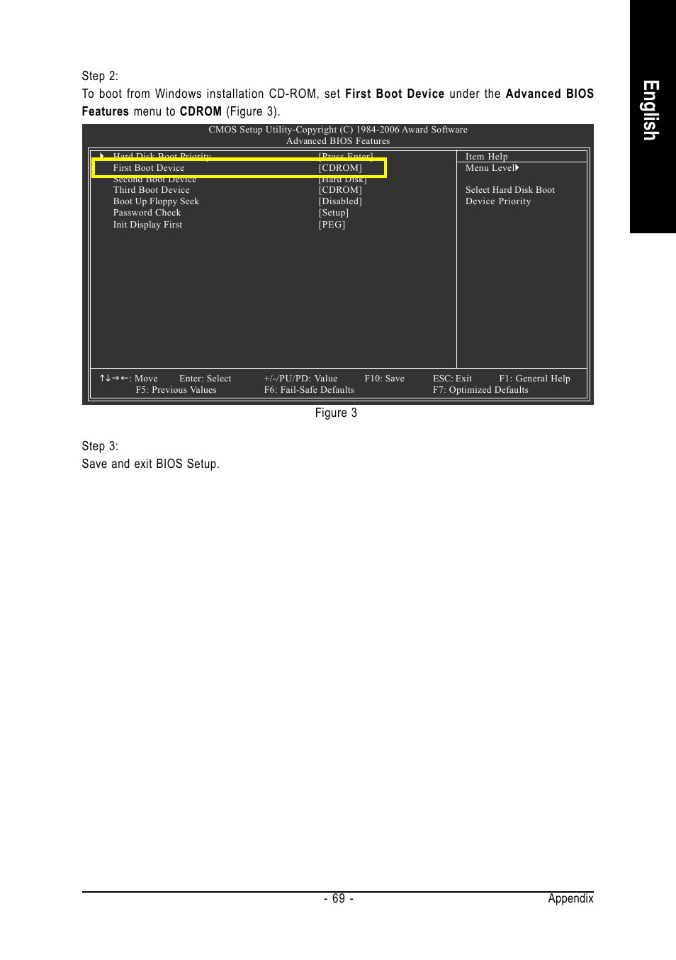 English, Appendix - 69 | AMD GA-M55S-S3 User Manual | Page 69 / 88