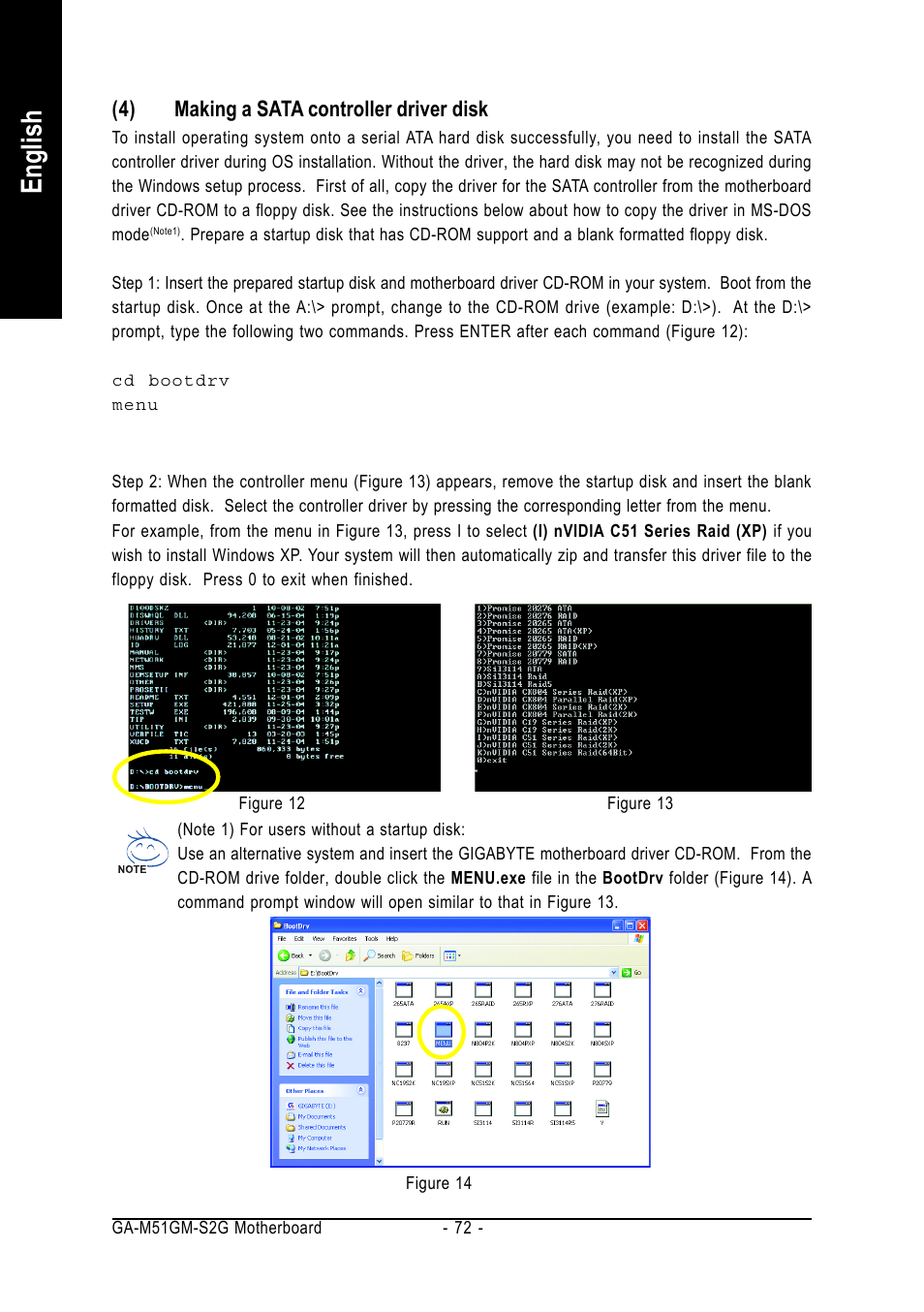 English | AMD GA-M51GM-S2G User Manual | Page 72 / 88