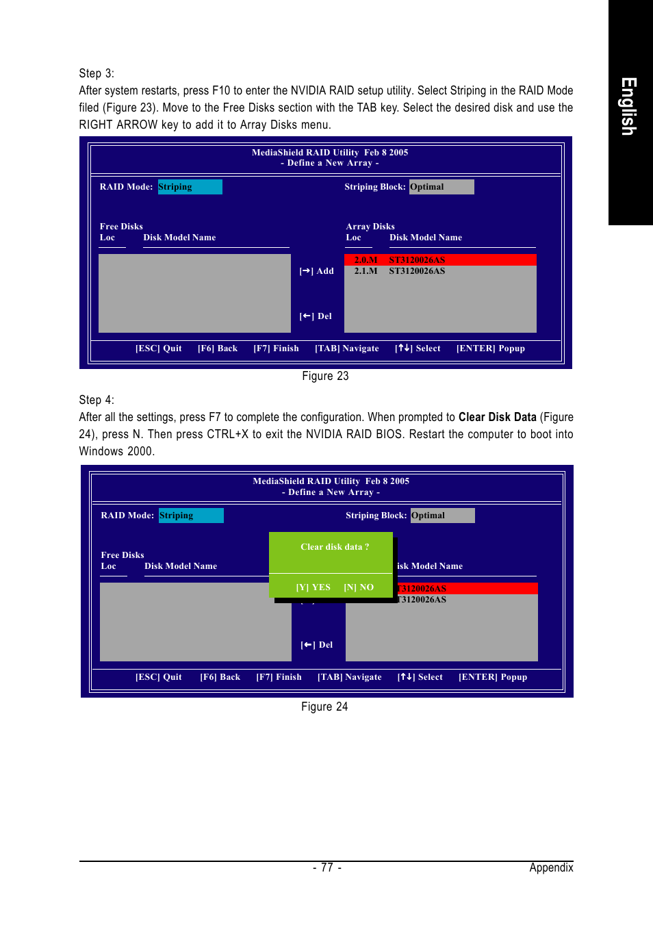 English, Appendix - 77, Figure 24 | AMD GA-M51GM-S2G User Manual | Page 77 / 88