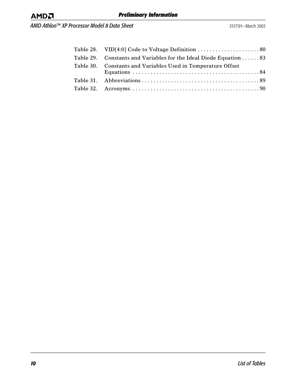 AMD ATHLON 8 User Manual | Page 10 / 106