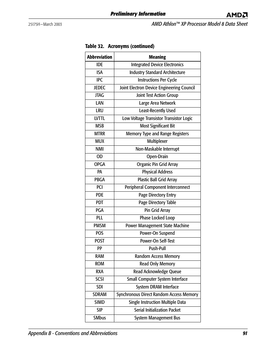 AMD ATHLON 8 User Manual | Page 103 / 106