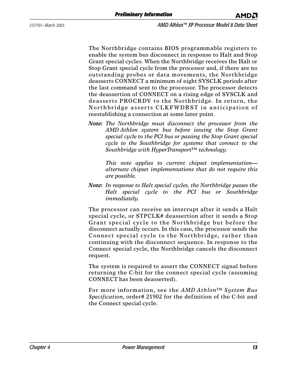 AMD ATHLON 8 User Manual | Page 25 / 106