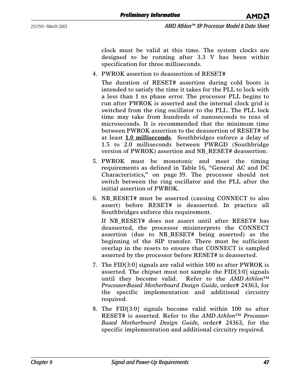 AMD ATHLON 8 User Manual | Page 59 / 106