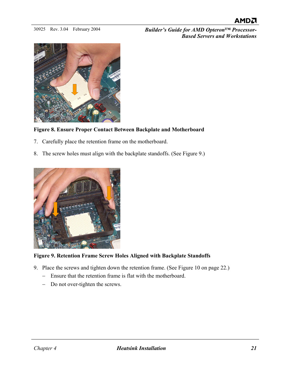 AMD OPTERON 30925 User Manual | Page 21 / 55