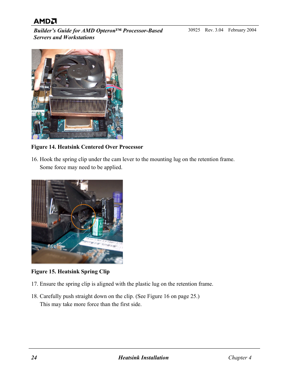 AMD OPTERON 30925 User Manual | Page 24 / 55