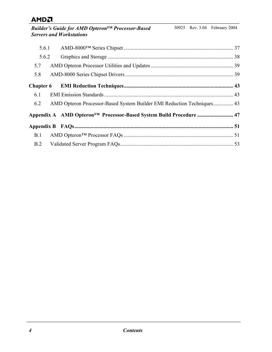 AMD OPTERON 30925 User Manual | Page 4 / 55