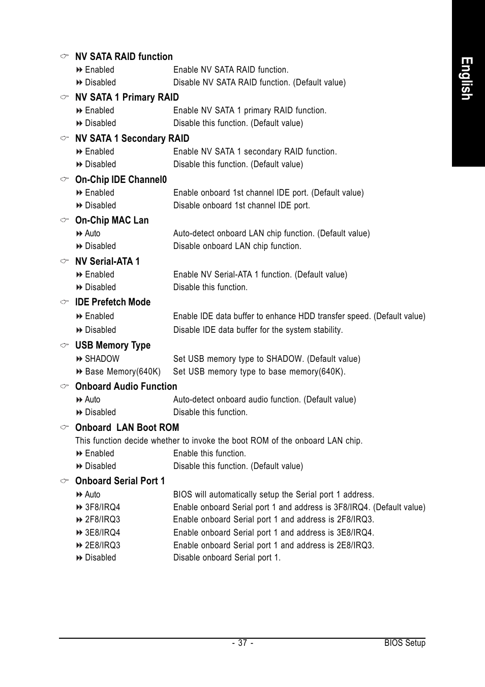 English | AMD GA-M61VME-S2 User Manual | Page 37 / 88