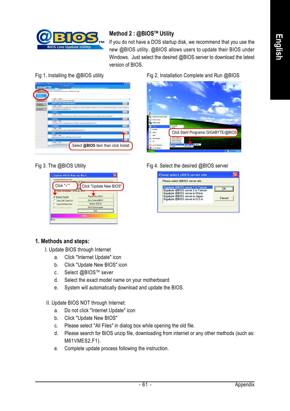 English | AMD GA-M61VME-S2 User Manual | Page 61 / 88