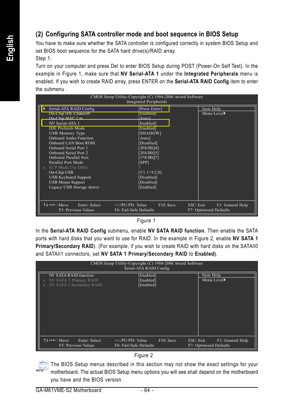 English | AMD GA-M61VME-S2 User Manual | Page 64 / 88