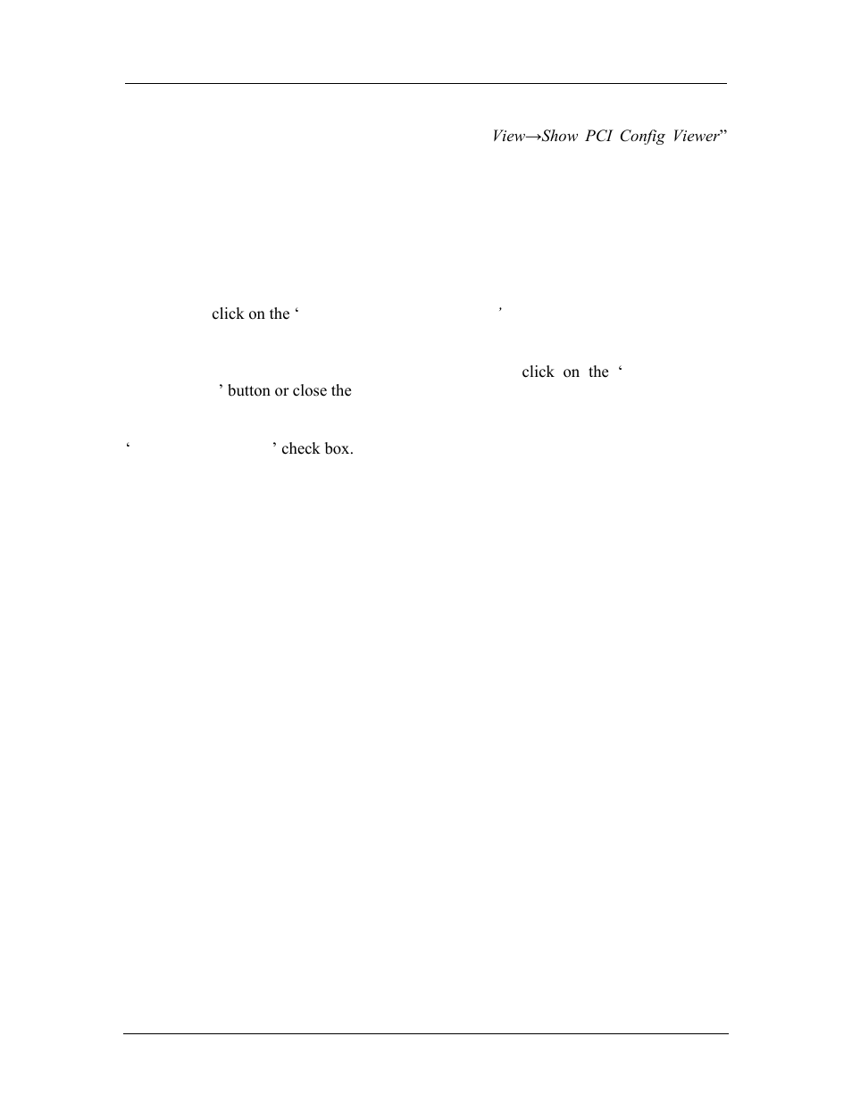 Scanning pci buses, Modifying the pci configuration contents, 1 scanning pci buses | 2 modifying the pci configuration contents | AMD SimNow Simulator 4.4.5 User Manual | Page 152 / 269