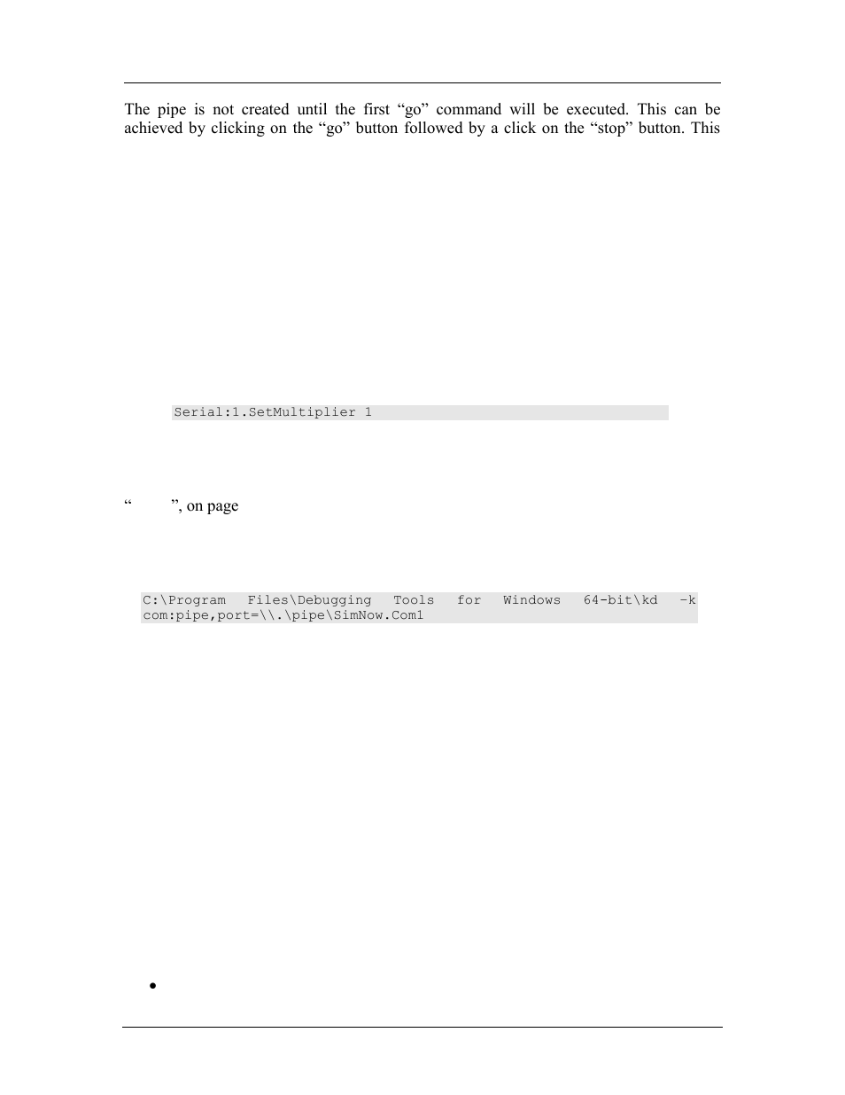 Gdb interface, Simple approach, 2 gdb interface | AMD SimNow Simulator 4.4.5 User Manual | Page 168 / 269