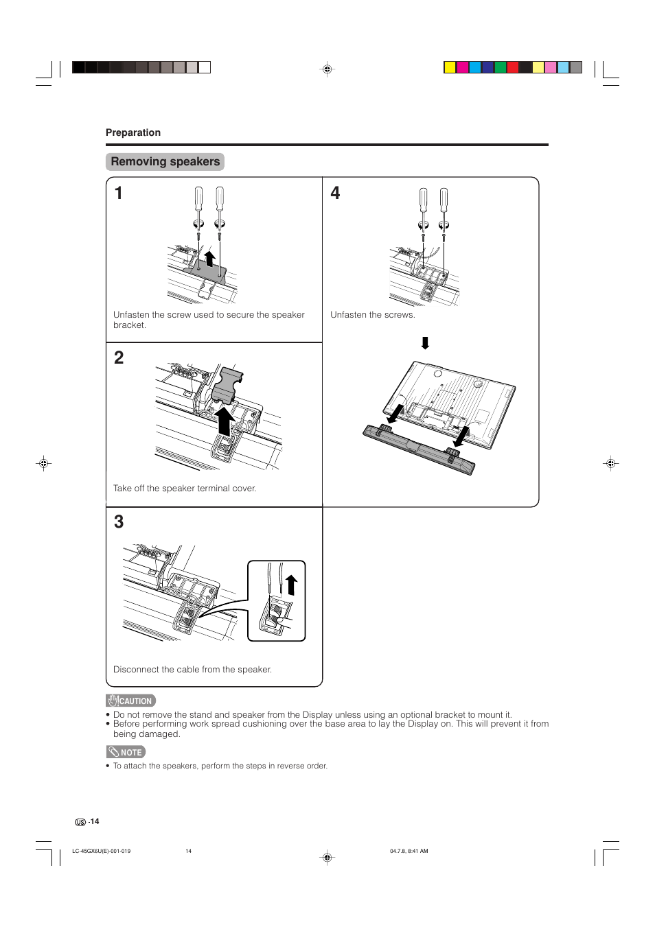 AVC Technology LC-45GX6U User Manual | Page 15 / 106