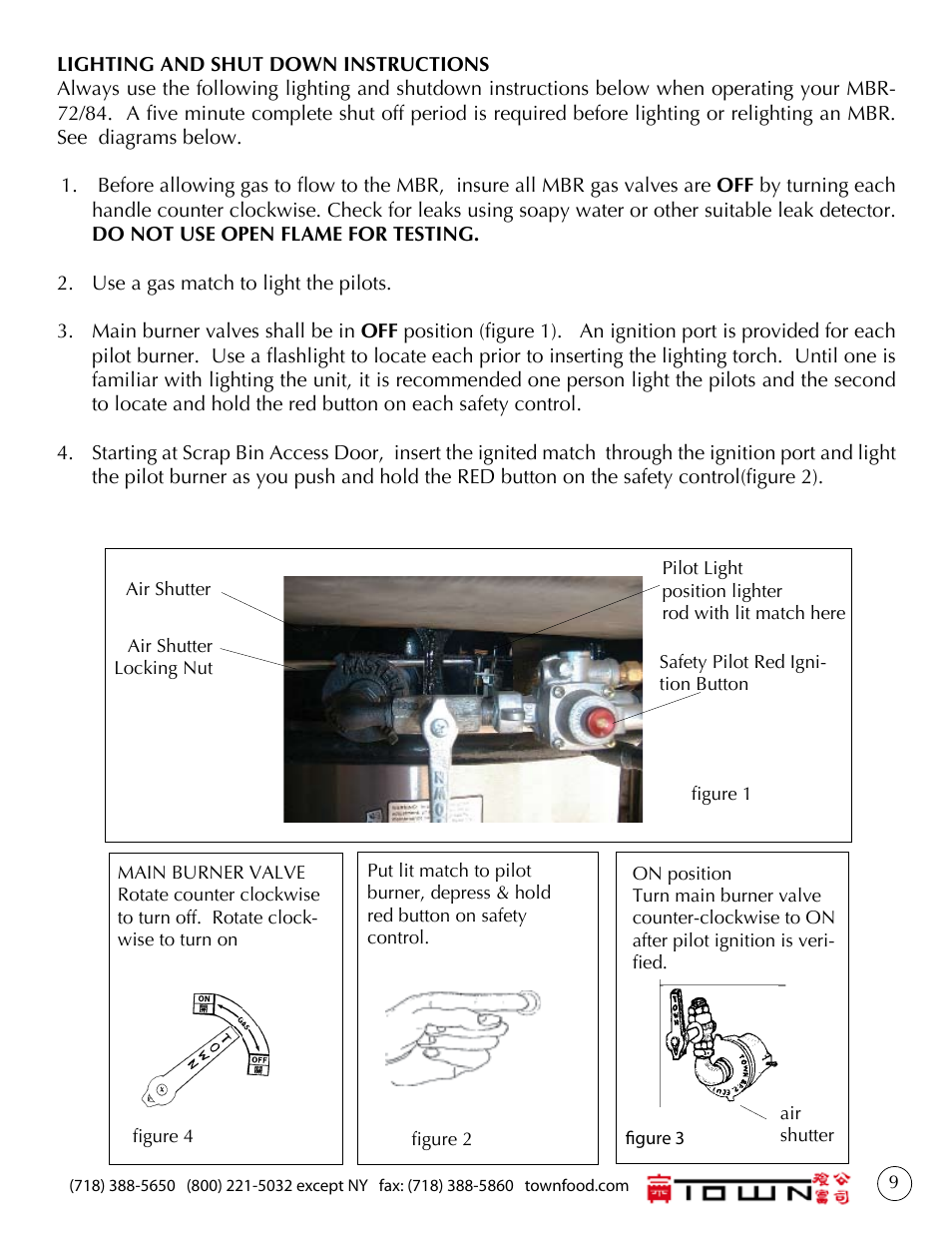 Town Mongolian Barbecue Ranges User Manual | Page 9 / 16