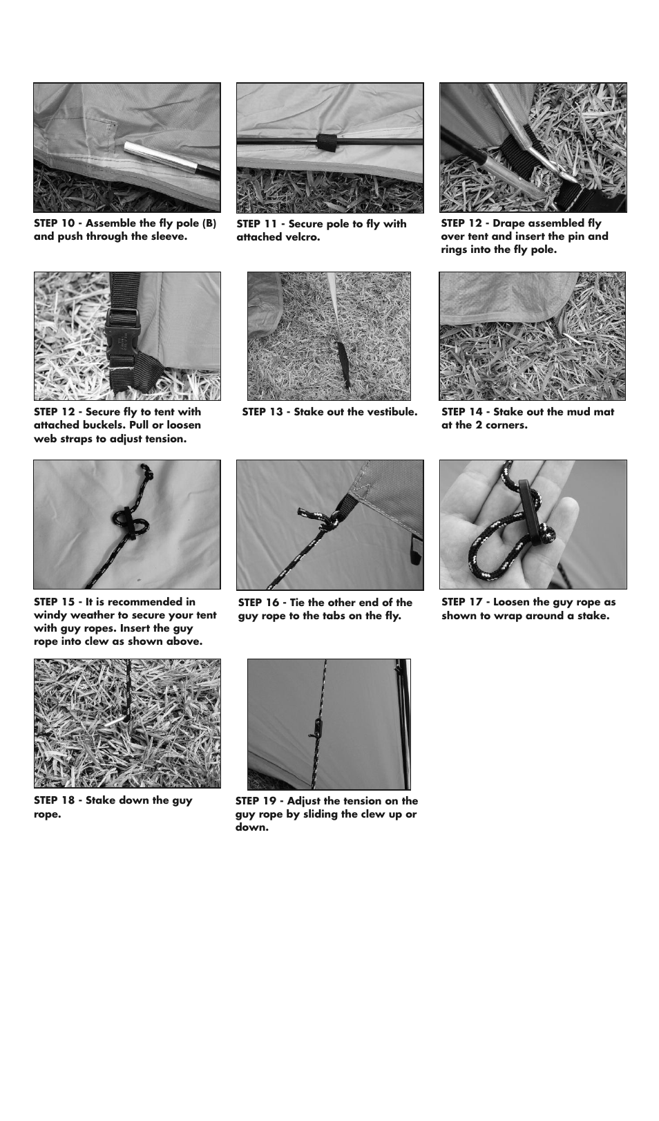 Texsport 01112 Boulder Creek Tent User Manual | Page 2 / 2
