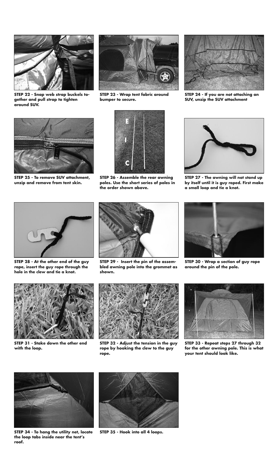 Ci e | Texsport 01250 The Lodge Tent User Manual | Page 3 / 3