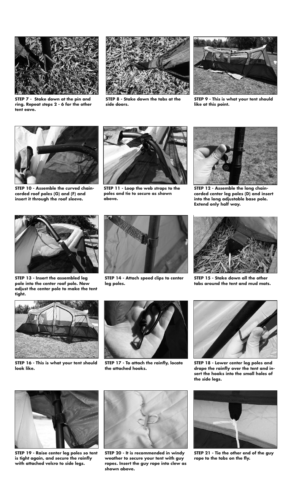 Texsport 01323 Sequoia Pass Tent User Manual | Page 2 / 3
