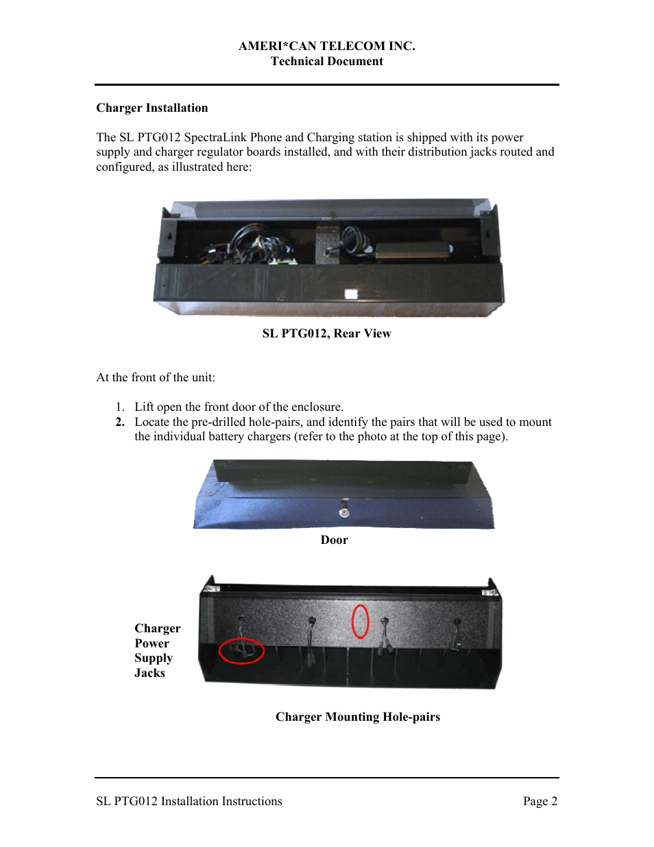 American Telecom SL PTG012 User Manual | Page 2 / 5