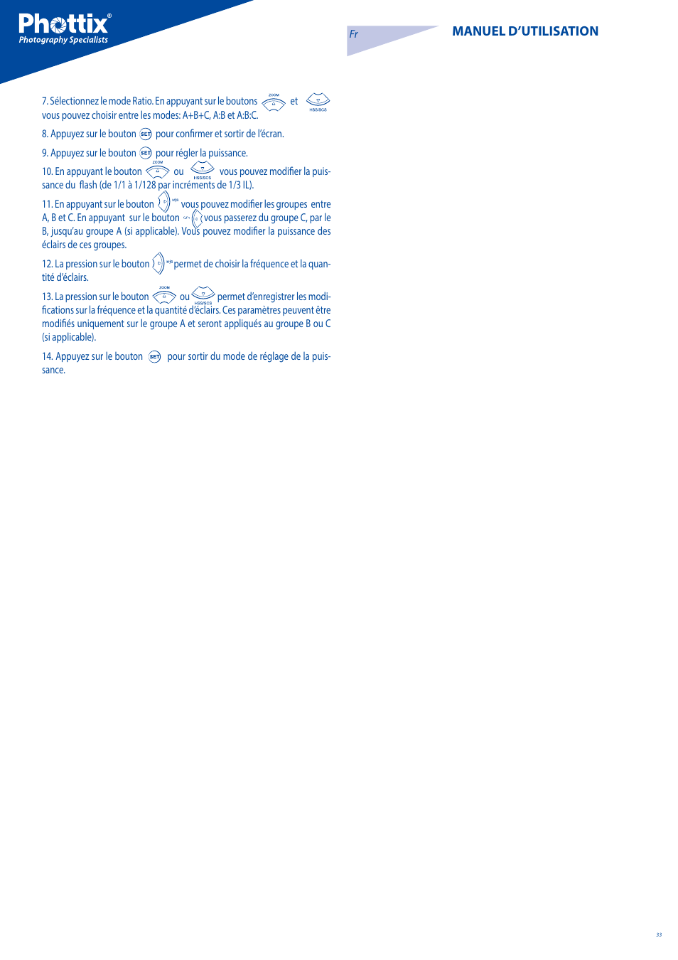 Phottix Mitros for Canon User Manual | Page 33 / 102