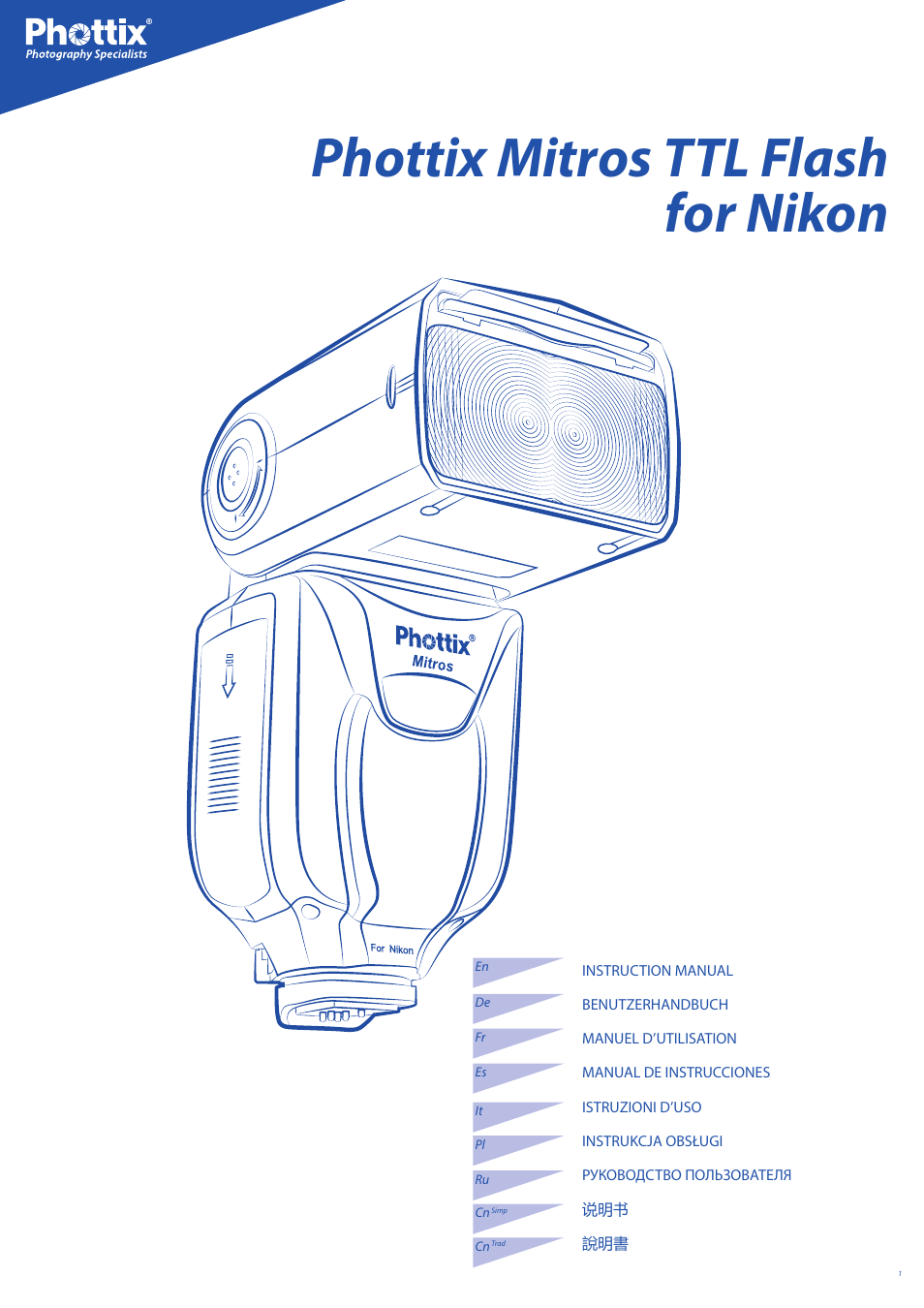 Phottix Mitros for Nikon User Manual | 122 pages