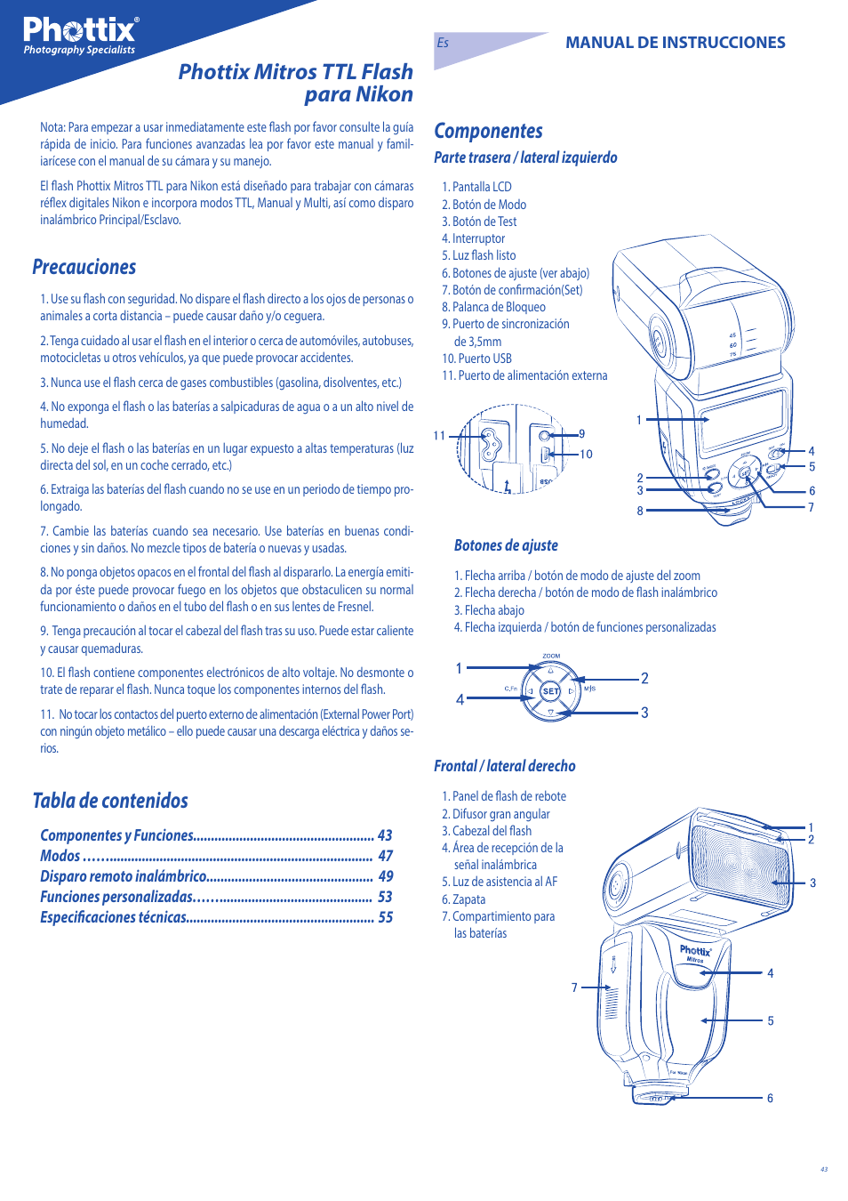 Phottix Mitros for Nikon User Manual | Page 43 / 122