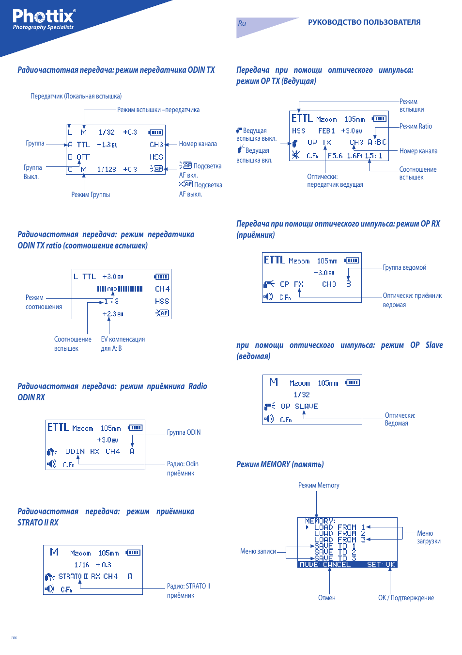 Phottix Mitros for Canon User Manual | Page 106 / 147