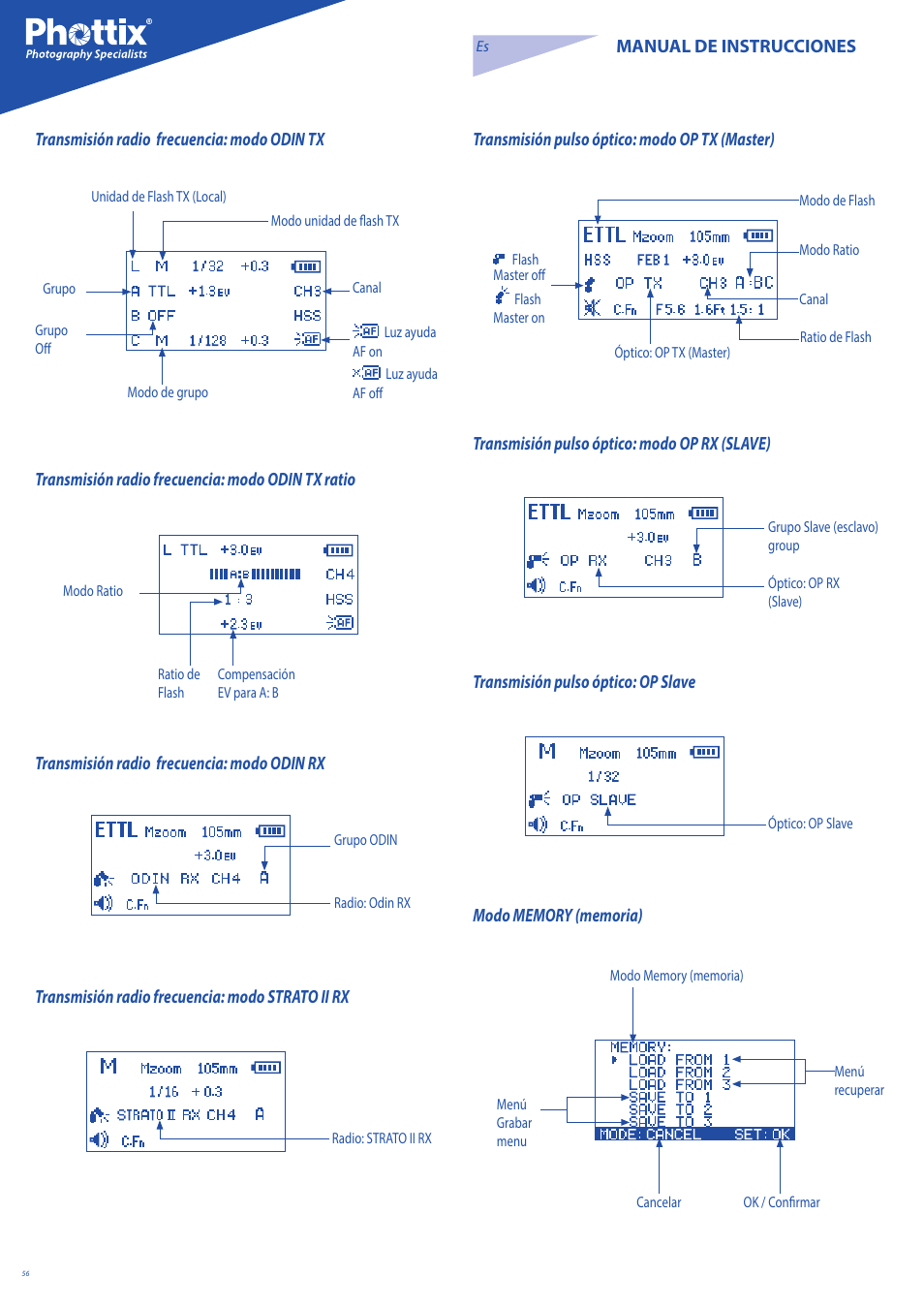 Phottix Mitros for Canon User Manual | Page 56 / 147