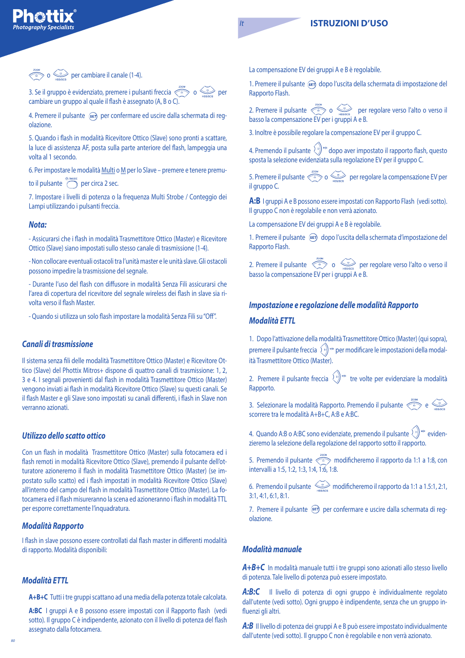 Phottix Mitros for Canon User Manual | Page 80 / 147
