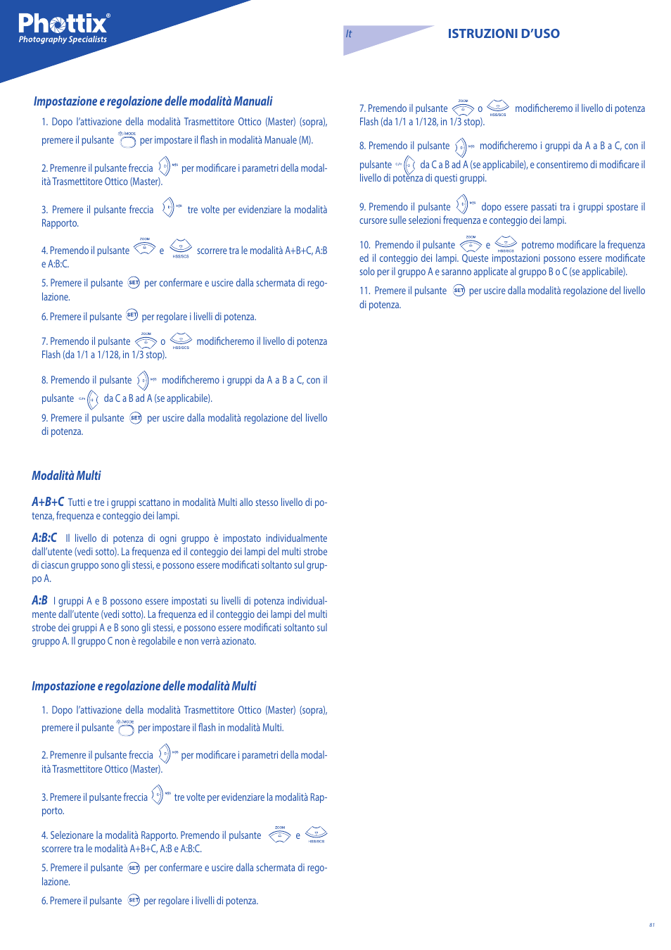 Phottix Mitros for Canon User Manual | Page 81 / 147