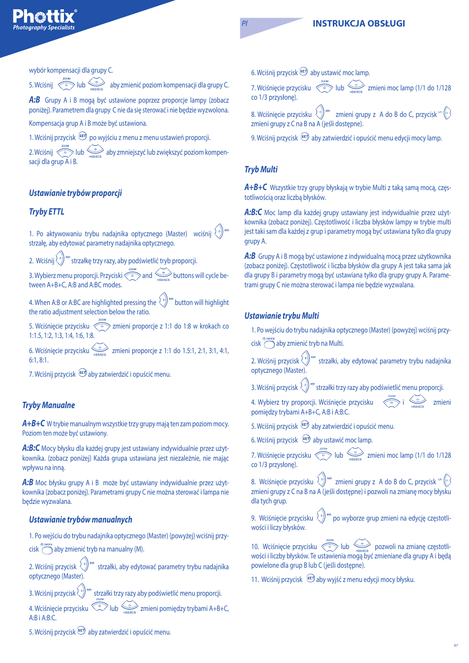 Phottix Mitros for Canon User Manual | Page 97 / 147