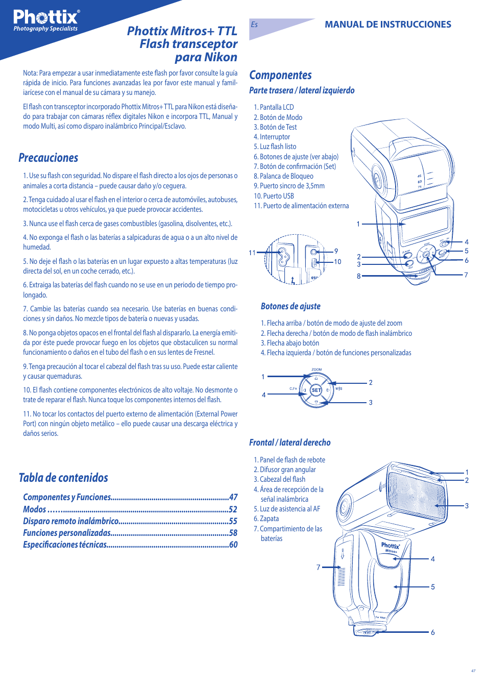 Phottix Mitros for Nikon User Manual | Page 47 / 134