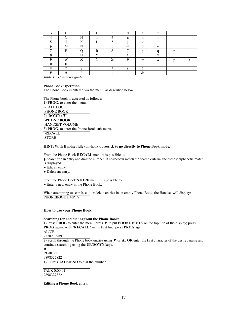 American Telecom ATS 4121CCL User Manual | Page 17 / 28