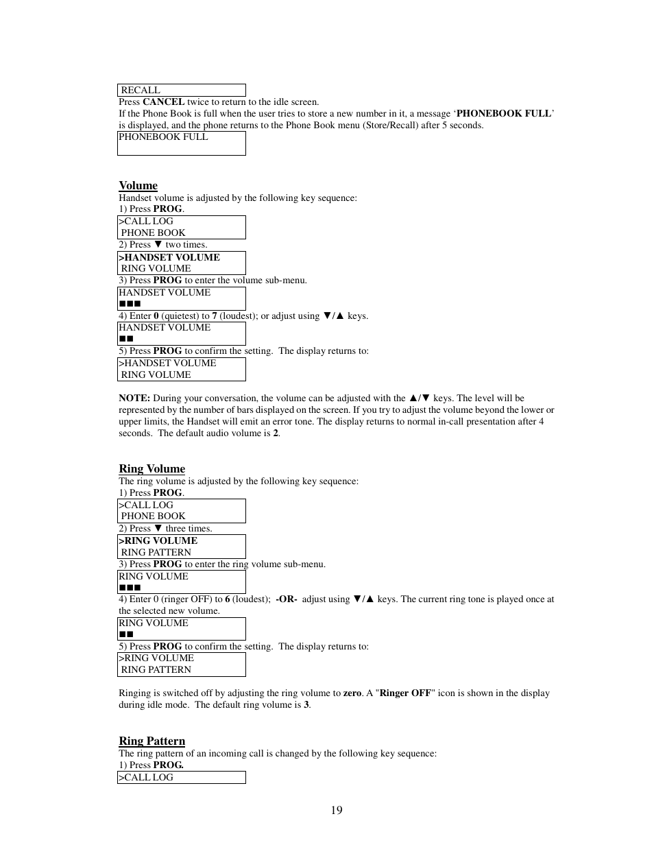 American Telecom ATS 4121CCL User Manual | Page 19 / 28