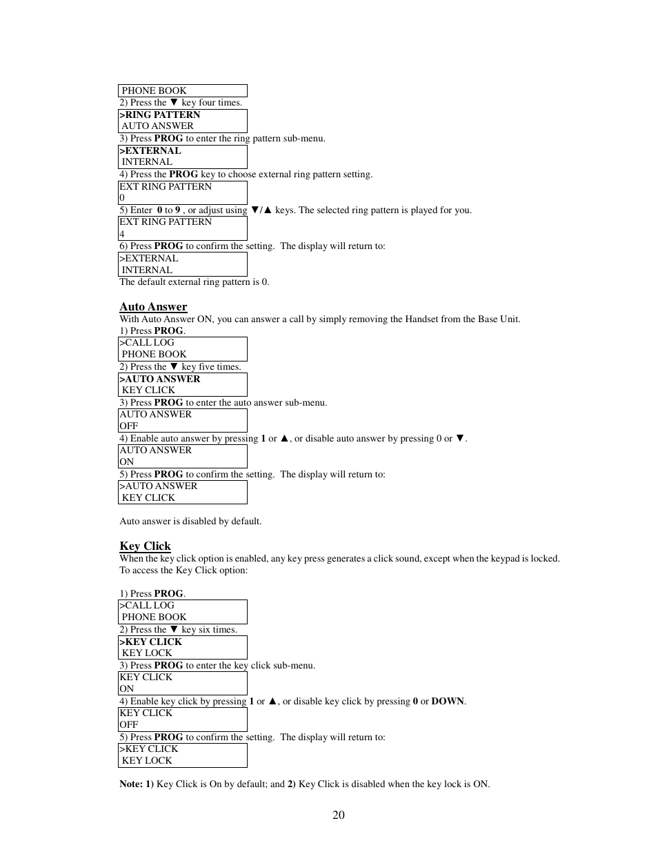 American Telecom ATS 4121CCL User Manual | Page 20 / 28