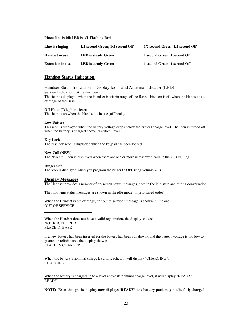 American Telecom ATS 4121CCL User Manual | Page 23 / 28