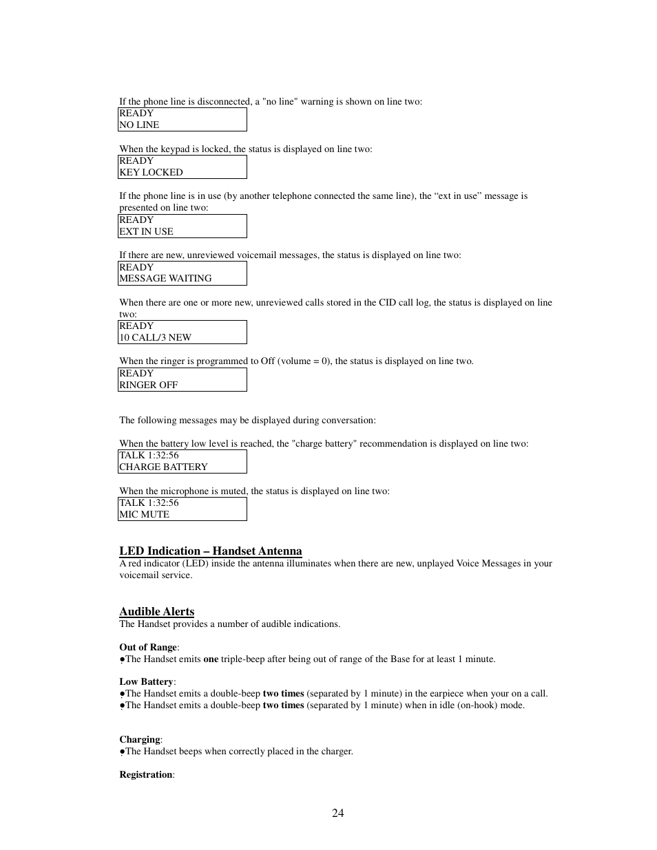 American Telecom ATS 4121CCL User Manual | Page 24 / 28